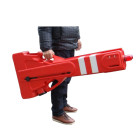 Plastic Accordion Barrier Red Foldable Pop-up Barrier