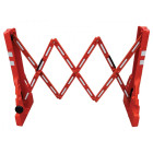 Plastic Accordion Barrier Red Foldable Pop-up Barrier