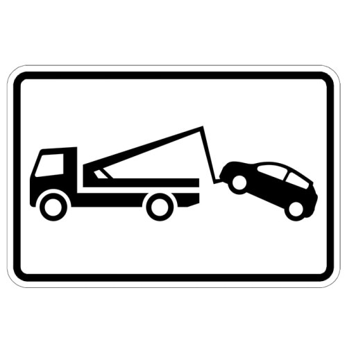 Araç Çekilir Uyarı Levhası Anlamı Araç Çekilir Tabelası Trafik Bilgi İşareti PL-14c