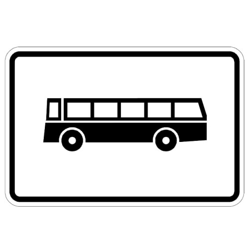 Taşıt Paneli Otobüs Levhası Trafik Bilgi Tabelası PL-10