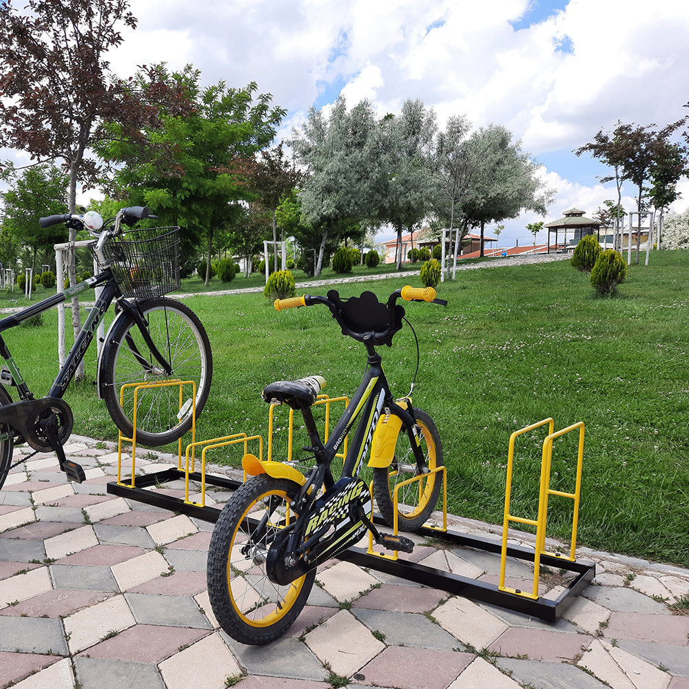 Bisiklet Park Yeri Bisiklet Park Demiri 5 li (Beşli) BPY-5