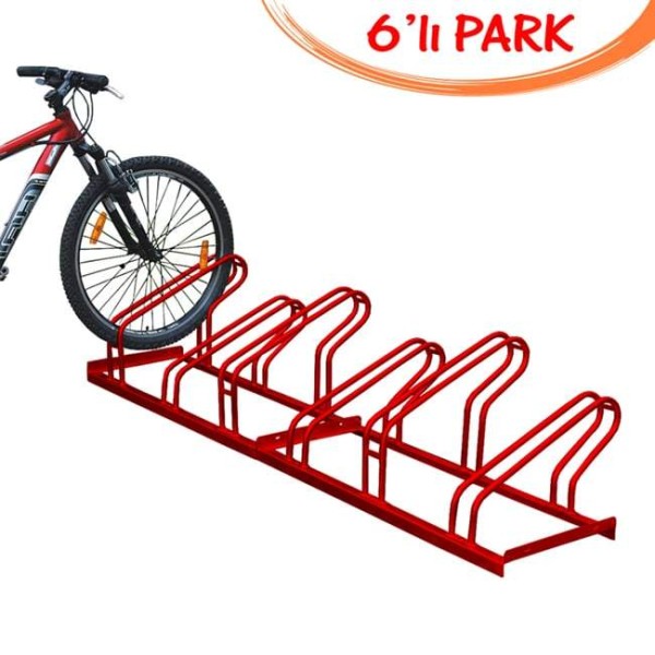 Bicycle Parking Place Bicycle Parking Bar 6 pcs 40x220 cm