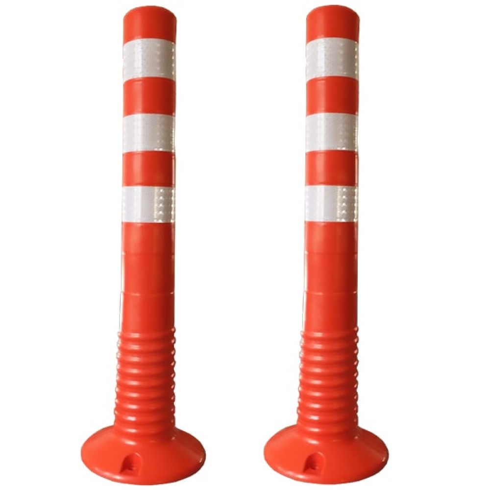 Delineator 75x8 cm Flexible Traffic Delineator 2 PCS