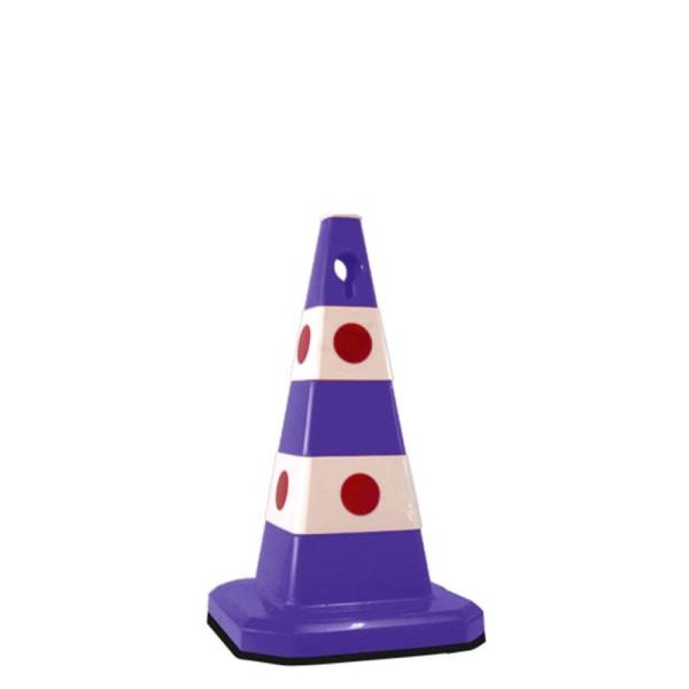 Cat Eye Weighted Traffic Road Cone 62 cm