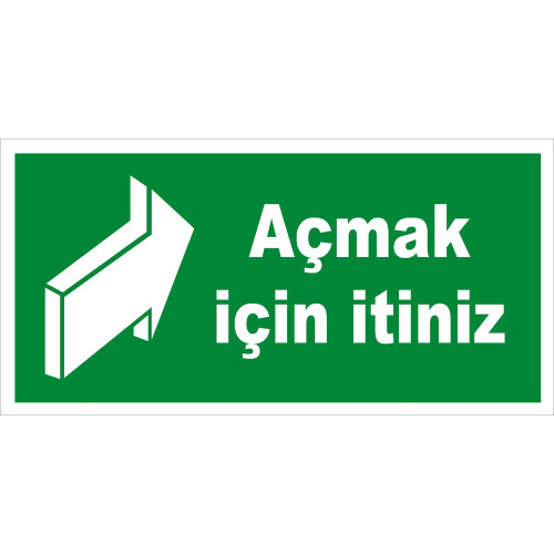 Push to Open Sign EF2202