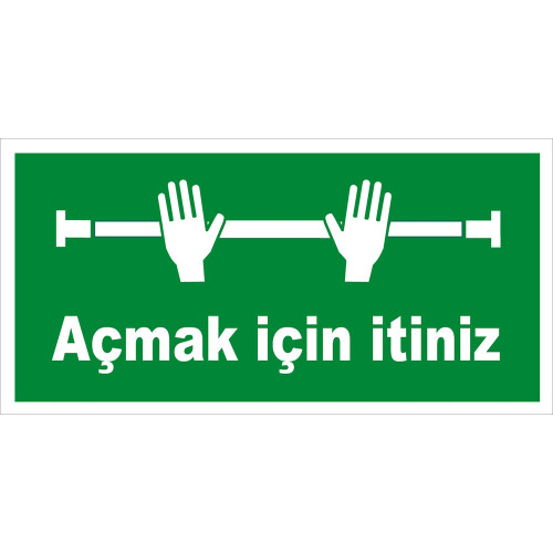Push to Open Sign EF2243