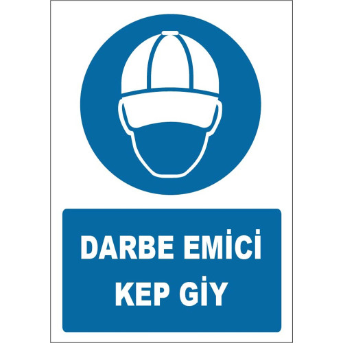 Wear Shock Absorbent Cap Sign Board Sign Sticker ZY1741