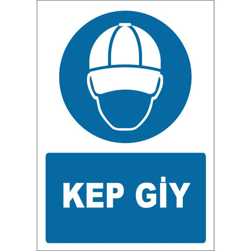 Wear Cap Sign Board Signage Label ZY1749