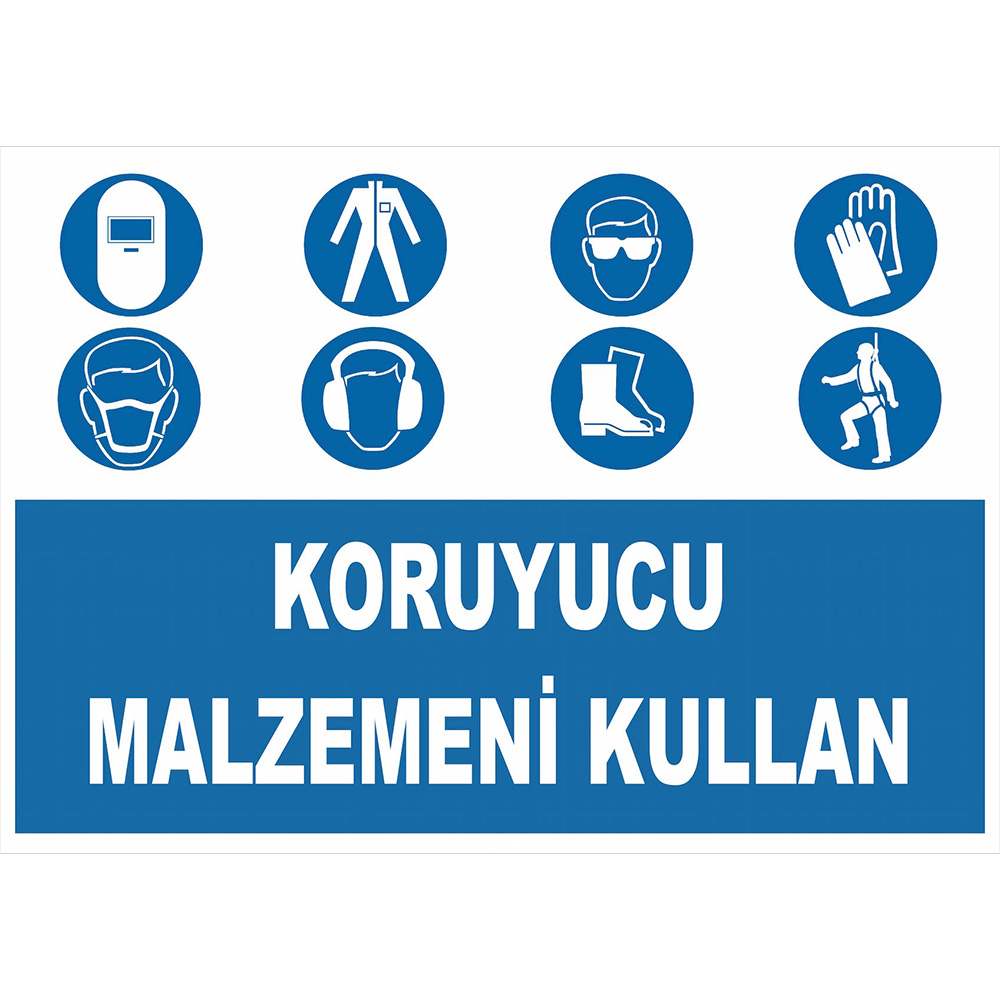 Use Your Protective Material Face Shield Glasses Gloves Shoes Safety Belt Work Shoes Mask Clothing Sign Board Sign Label YT7487 Use Your Protective Material Face Shield Glasses Gloves Shoes Safety Belt Work Shoes Mask Clothing Sign Board Sign Label YT7487