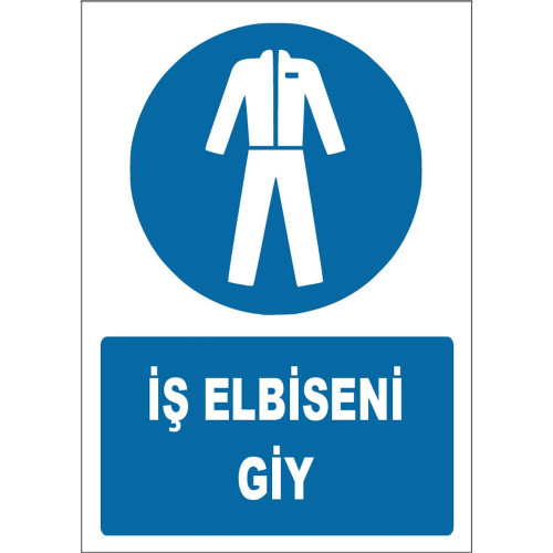 Put On Your Work Clothes Sign Board Sign Sticker ZY1591