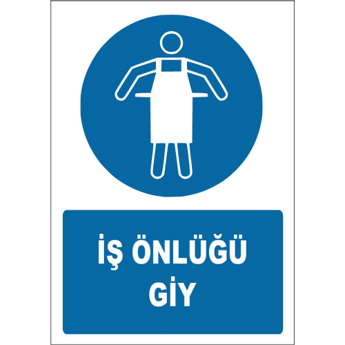 Wear Business Apron Label Sign Board Sign Board ZY1704