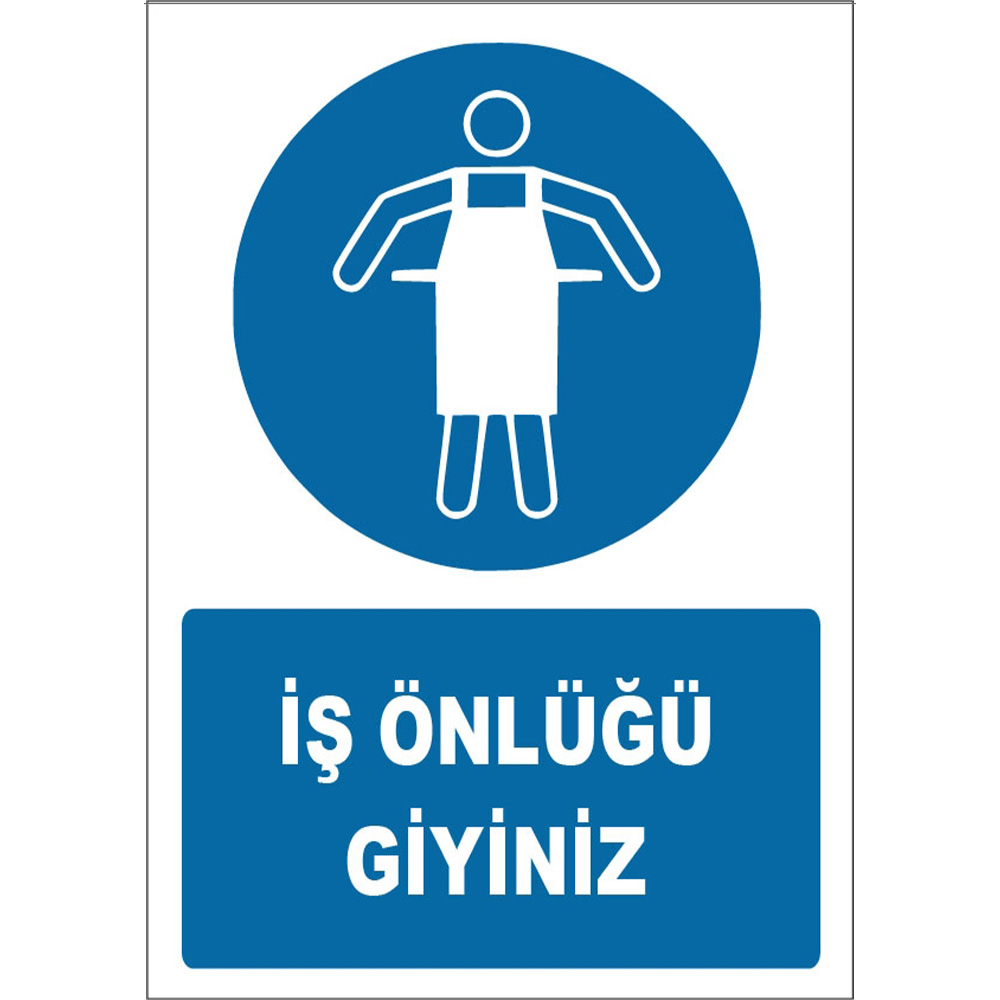 Wear Business Apron Sign Board Sign Label ZY1717