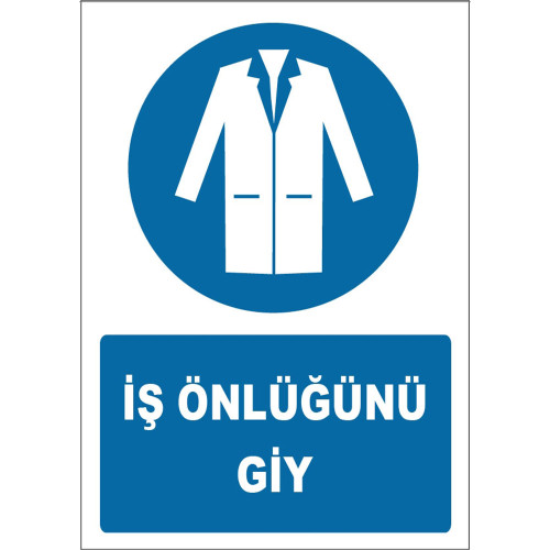 Put On Your Work Apron Sign Board Sign Sticker ZY1727