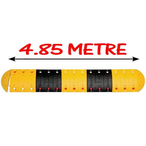 Asfalt Hız Kesici Standartları Oval Kasis PPC Plastik Hız Kesici Kasis Fiyat 12102 YK Evelux 4.85 Metre