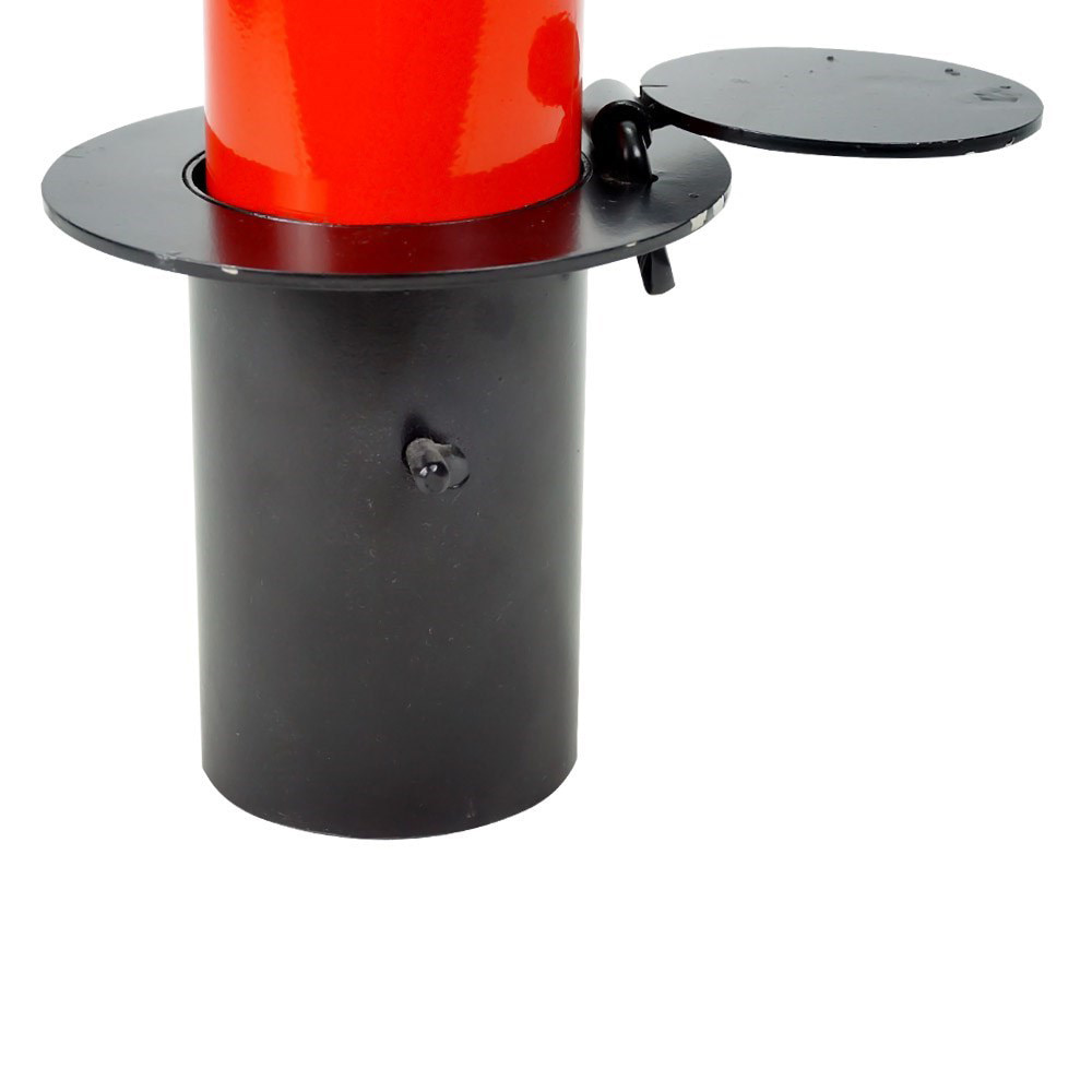 Otopark Bariyeri Kilitli Otopark Direği Ankrajlı Çıkan Tip 70 cm 70mm (5 ADET)