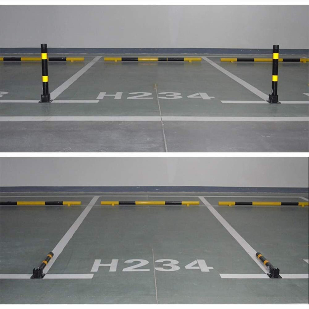 Parking Barrier Parking Iron Recessed Locked Reclining Barrier 50 cm