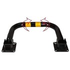 Parking Barrier Parking Iron Locked Personal Reclining Barrier 60 cm