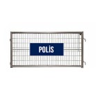 Polis Bariyeri ve Çift Katlı Güvenlik Barikatı 200 × 75 × 230 cm