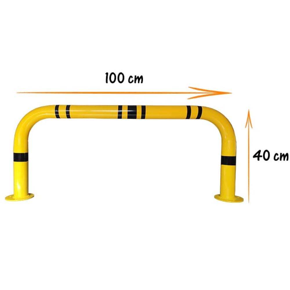 Car Park Column Corner Protection Barrier Column Protector 100 cm Car Park Column Corner Protection Barrier Column Protector 100 cm