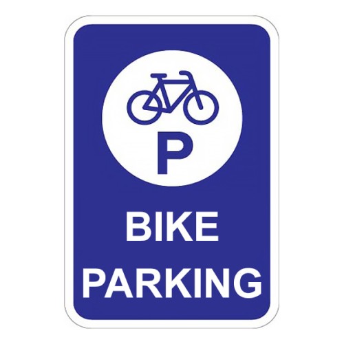 Bicycle Parking Lot Sign Bike Parking Sign