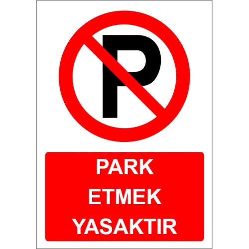 No Parking Sign Warning No Parking Signboard Mark