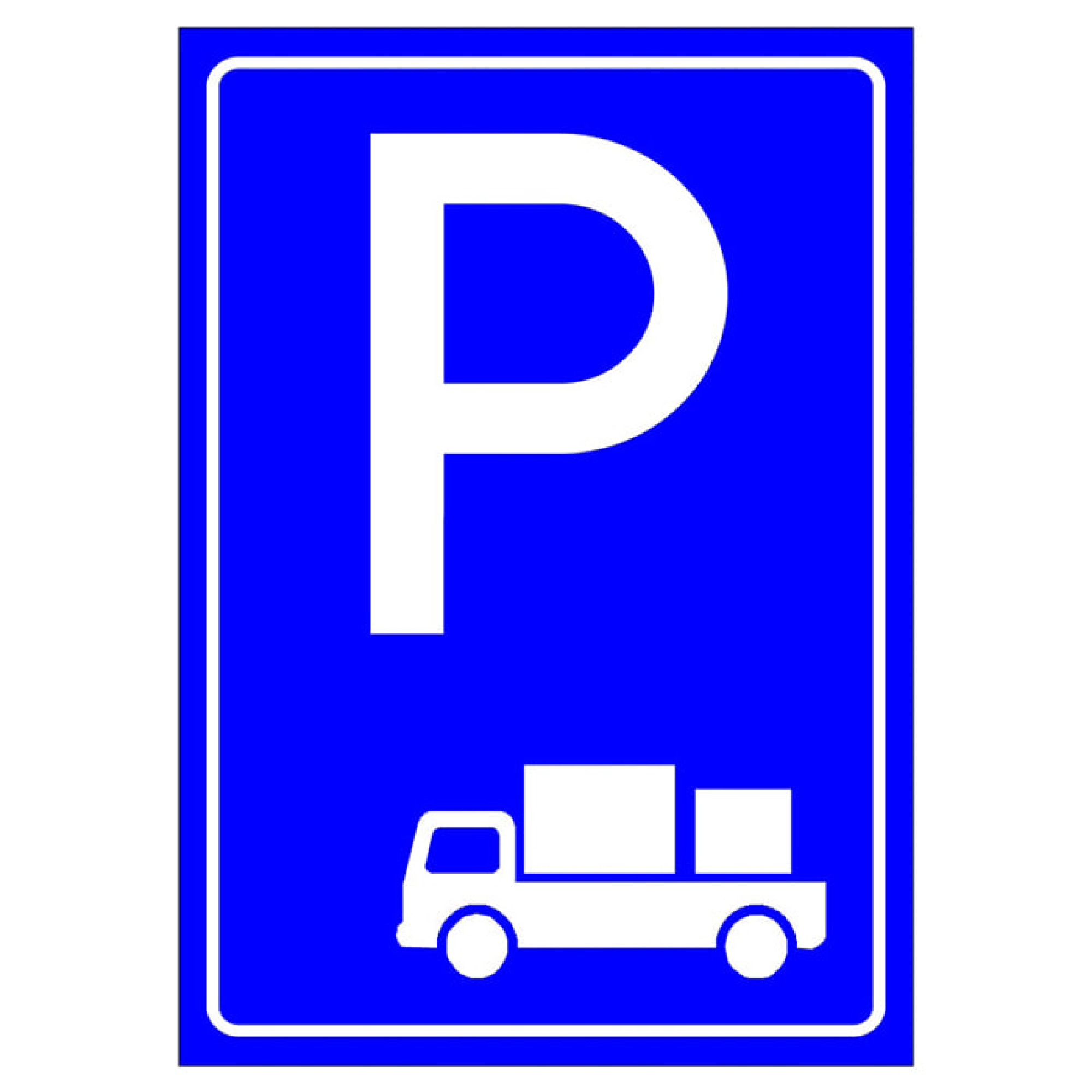 Loading Unloading Area Parking Lot Sign Meaning Parking Lot Sign