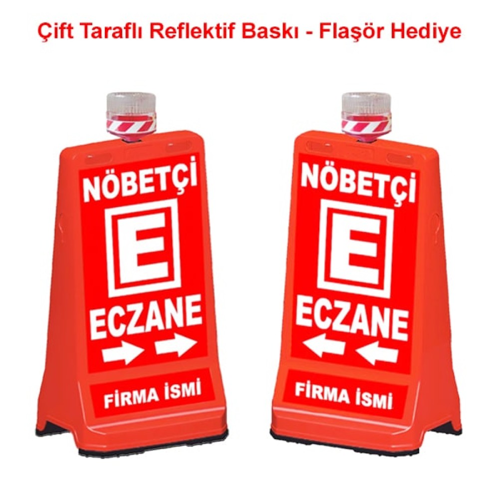 Nöbetçi Eczane Levhası Dubalı Ledli Flaşörlü Reklam Eczane Tabelası