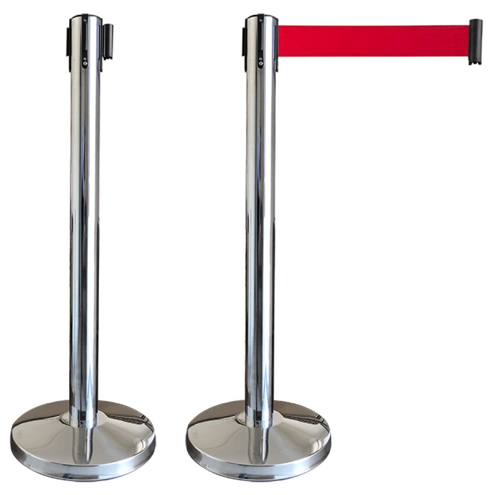 Strip Barrier Stainless Guidance Barrier - 304 Chrome