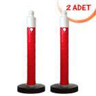 Trafik Güvenlik Malzemeleri Trafik Dikmesi Dubalı Uyarı Dikmesi Dubaları 110mm 120 cm 12402 DB (2 ADET) Trafik Güvenlik Malzemeleri Trafik Dikmesi Dubalı Uyarı Dikmesi Dubaları 110mm 120 cm 12402 DB (2 ADET)