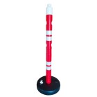 Pontoon Warning Post Weighted Plastic Warning Post 105 cm (5 PCS)