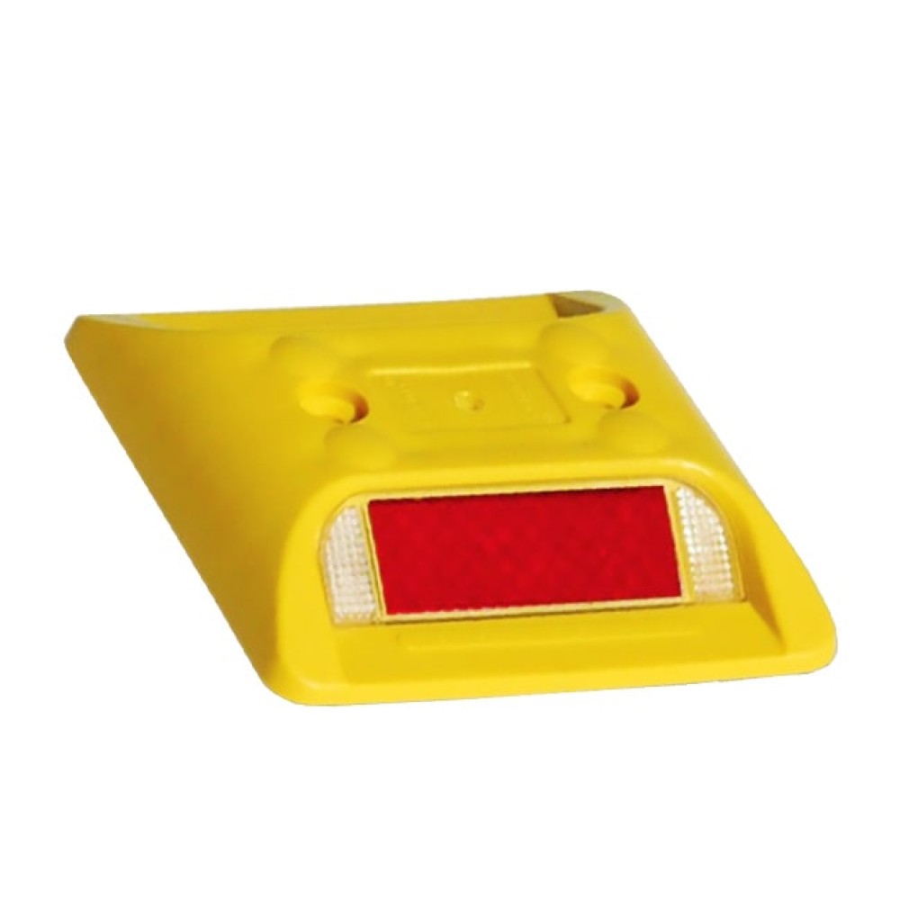 Plastic Solar Square Road Button with Reflector