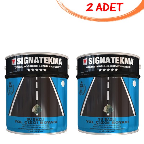Su Bazlı Soğuk Yol Çizgi Boyası Asfalt Boyası Yol Boyası 25 kg Fiyatı 2 Adet