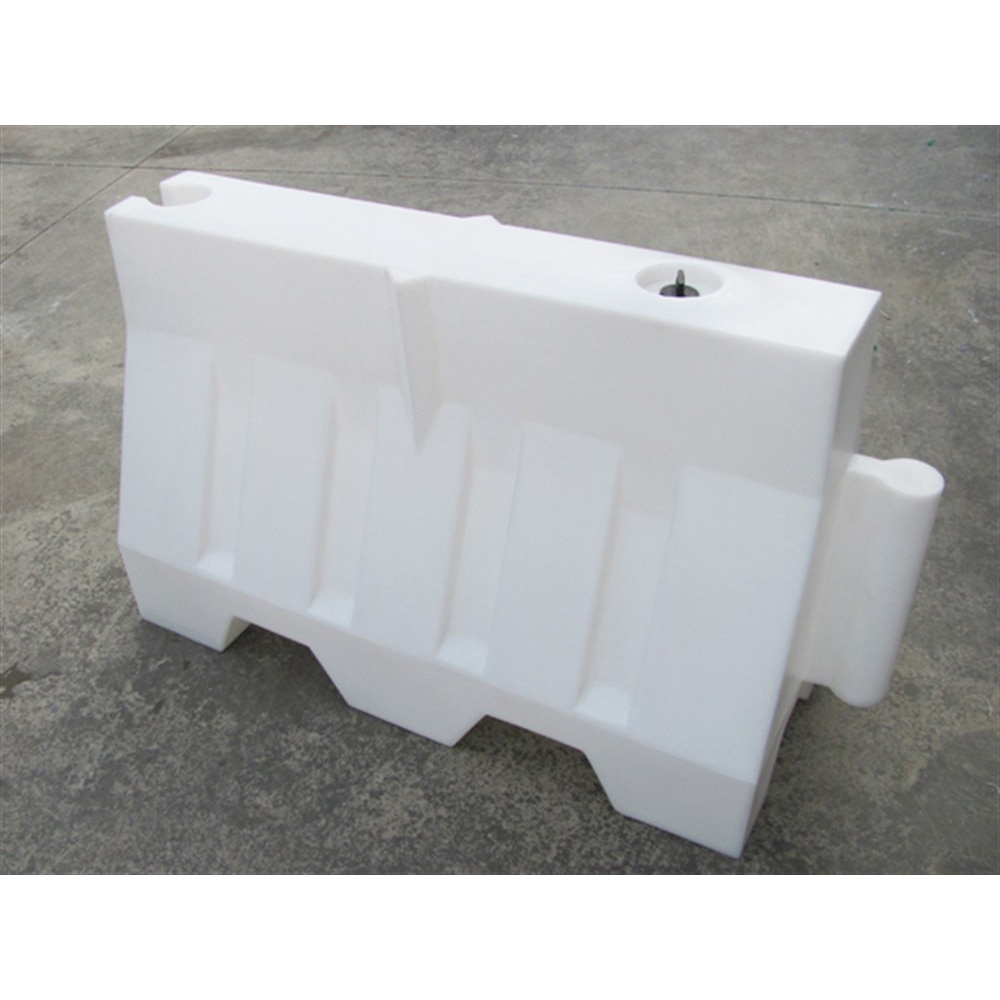 Road Water Barrier White 120x80x50 cm