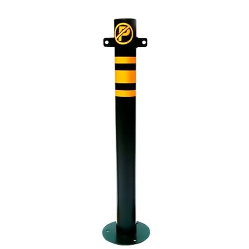 Otopark Zincir Bariyer Metal Duba Demir Sabit Baba Metal Park Bariyeri 75 cm