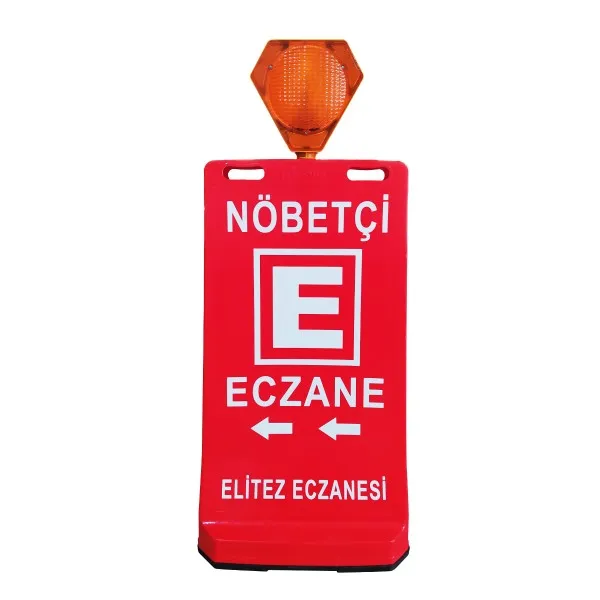 Nöbetçi Eczane Tabelası Eczane Dubası Levhası Dubalı Flaşörlü Tabela