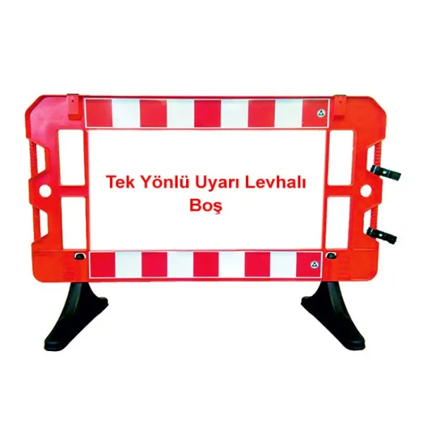 Plastik Bariyer Fiyatları Plastik Güvenlik Barikatı Güvenlik Bariyeri Evelux 1500x1000mm 4 Renk Seçeneği