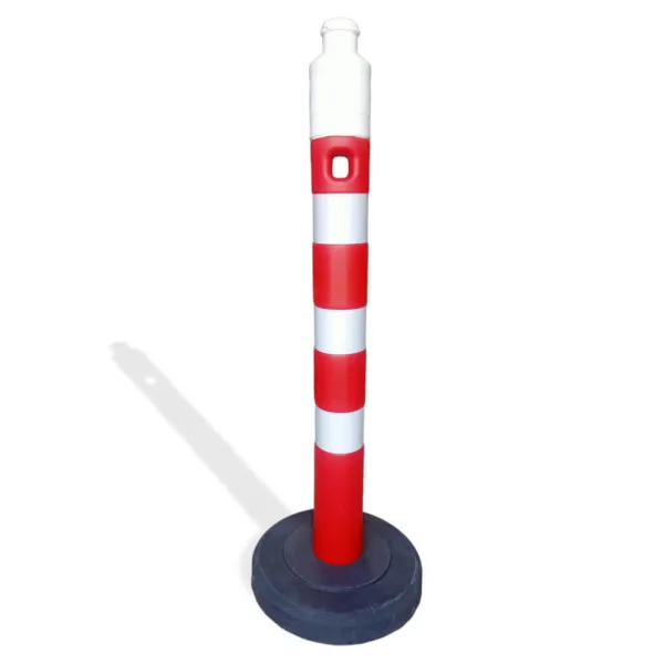Oto Park Bariyer Plastik Ağırlıklı Yol Dikme Trafik Yol Uyarı Dikmesi Fiyatı 120 cm