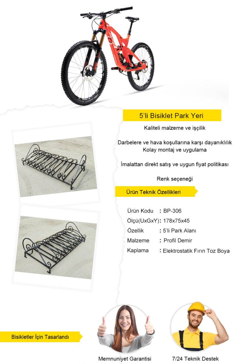 bisiklet park demiri yapımı