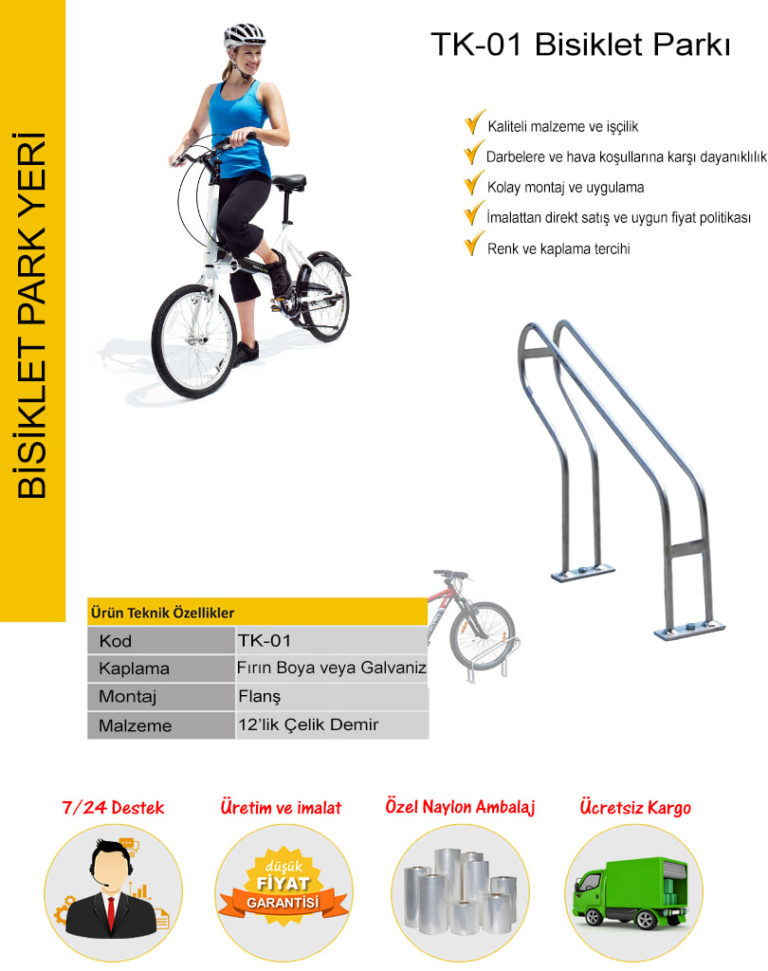 bisiklet parkı tekli