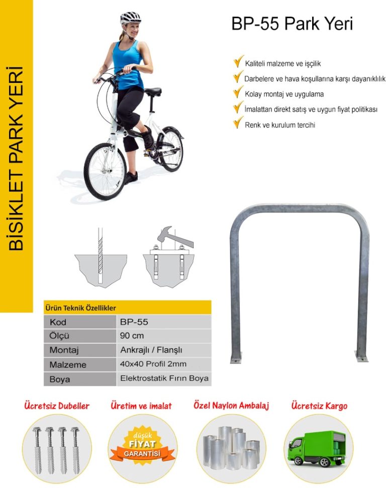 bisiklet parkı imalatı