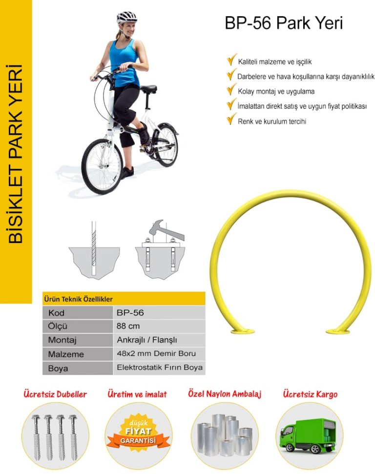 bisiklet parkı fiyat