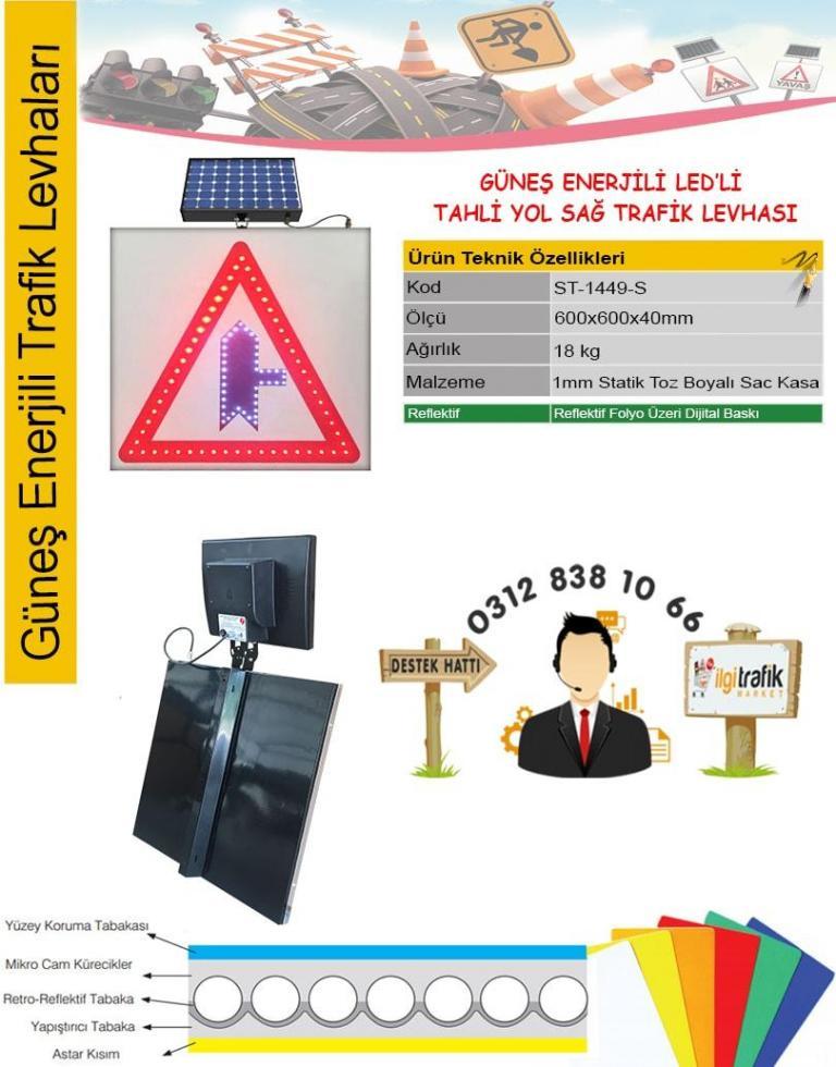 ana yol tali yol tabelası