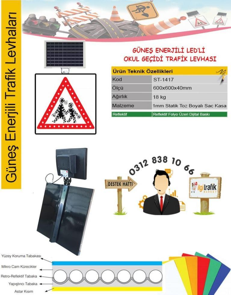 okul geçidi levhası