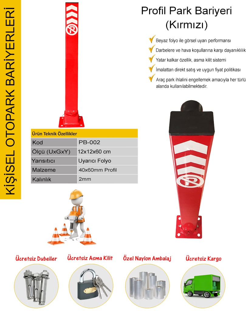 kilitli otopark direği ankara