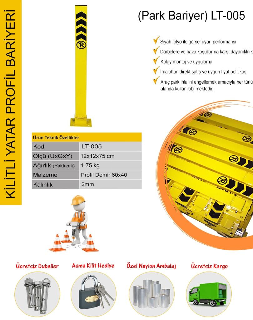 otopark kilitli bariyer