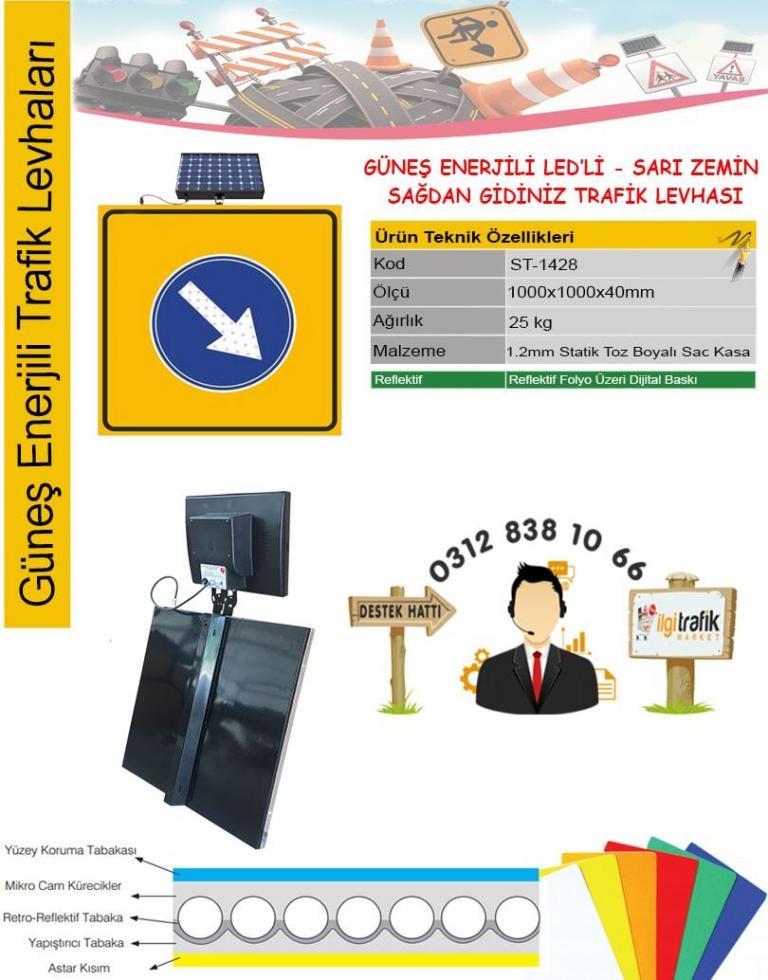 sağdan gidiniz levhası anlamı