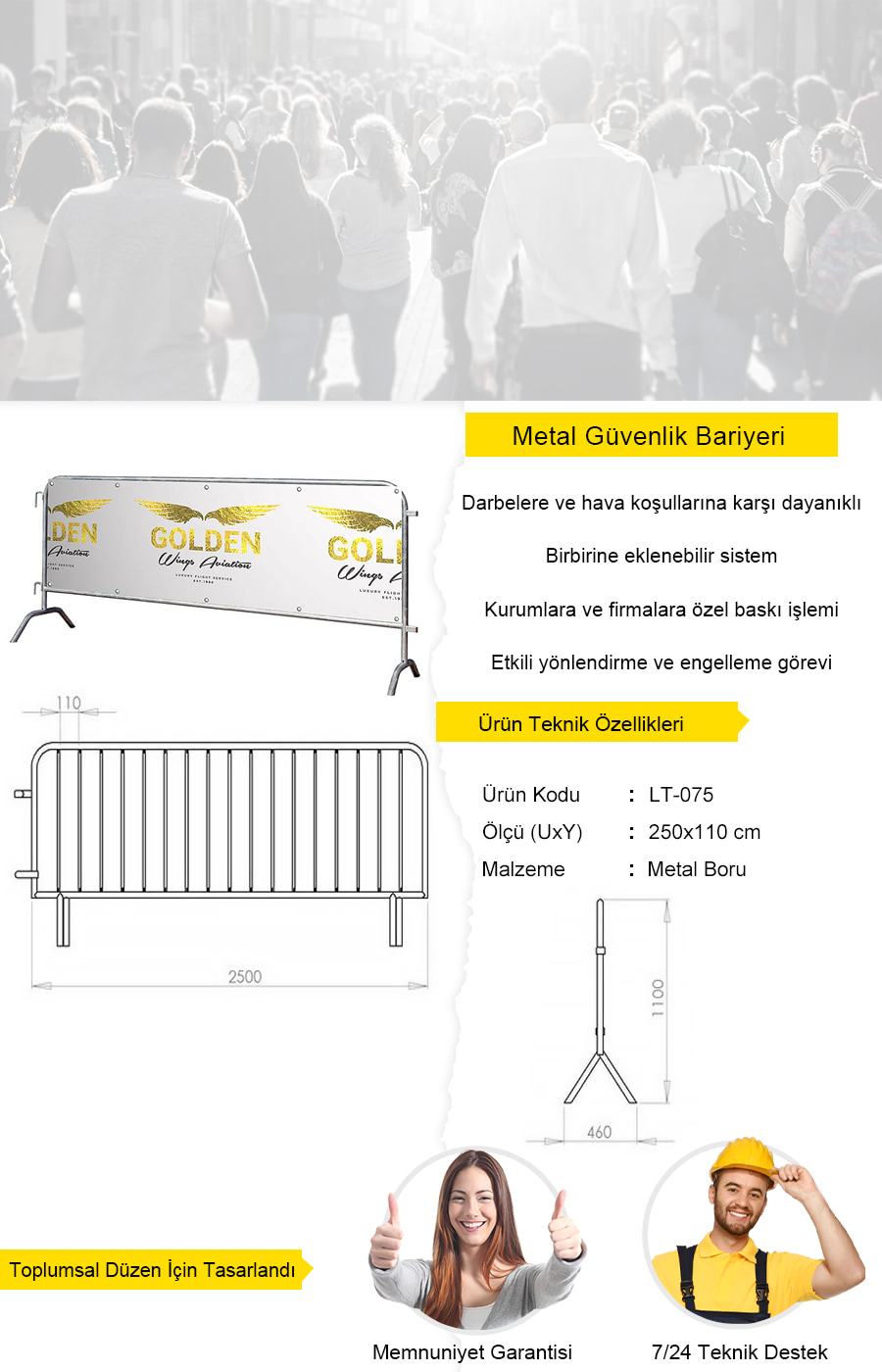metal güvenlik bariyeri fiyatı