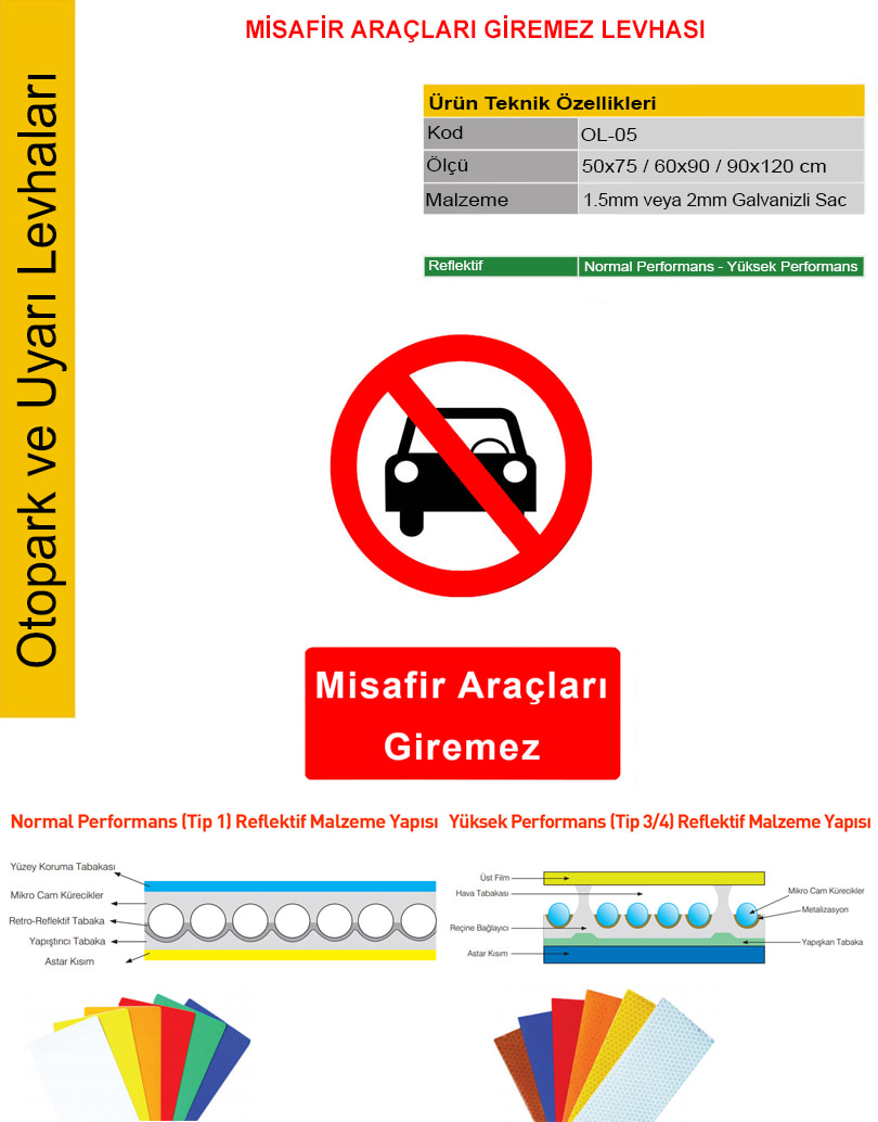 misafir araç giremez