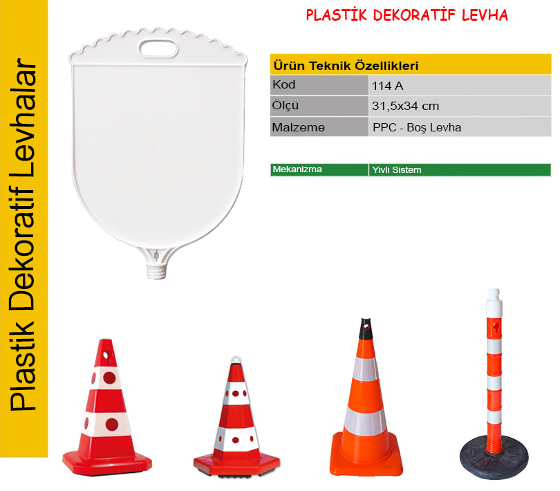 dekoratif levha