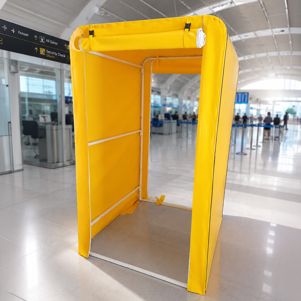 Üst Arama Kabini Güvenlik Kontrol Noktası Kullanımı